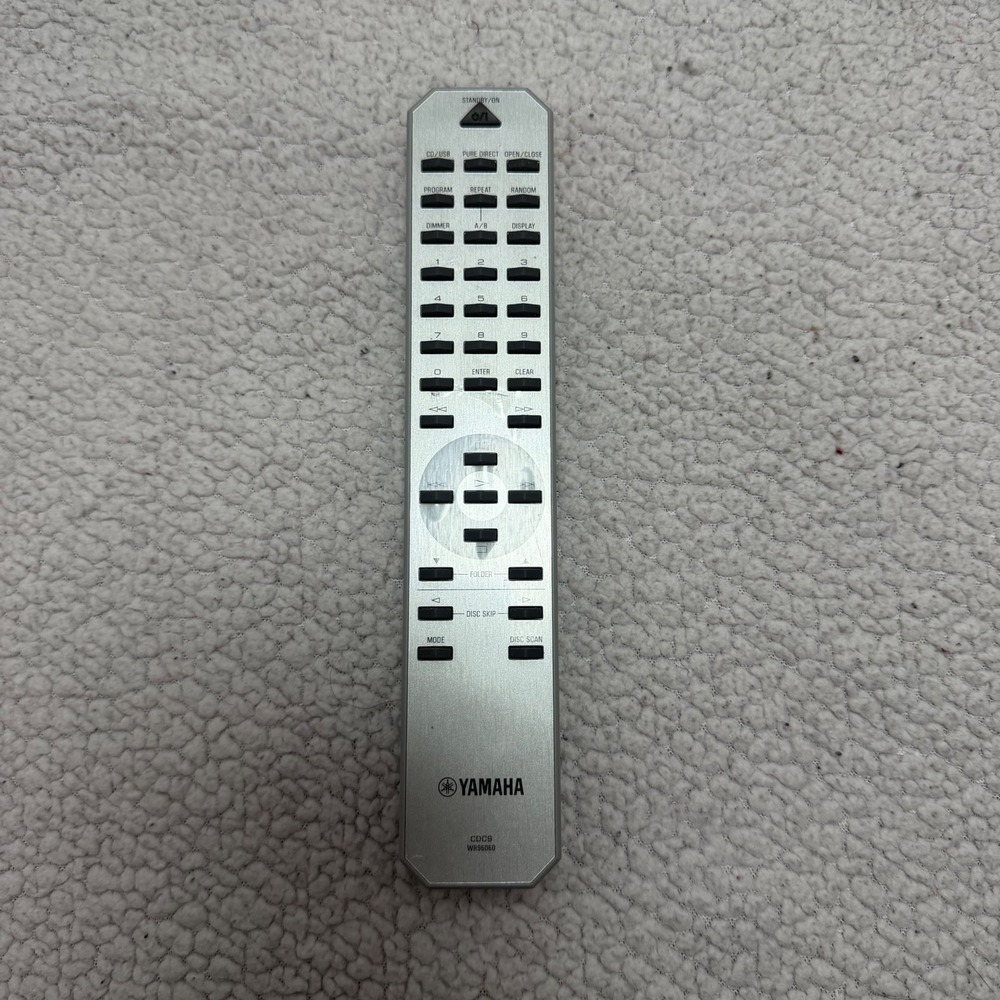 OEM Yamaha Remote Control WR96060 for Yamaha CD Players CDC9, CDC600
